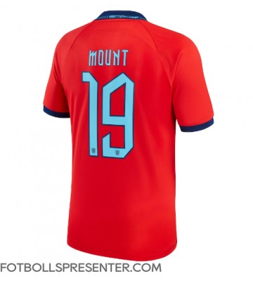 England Mason Mount #19 Borta Matchtröja VM 2022 Kortärmad